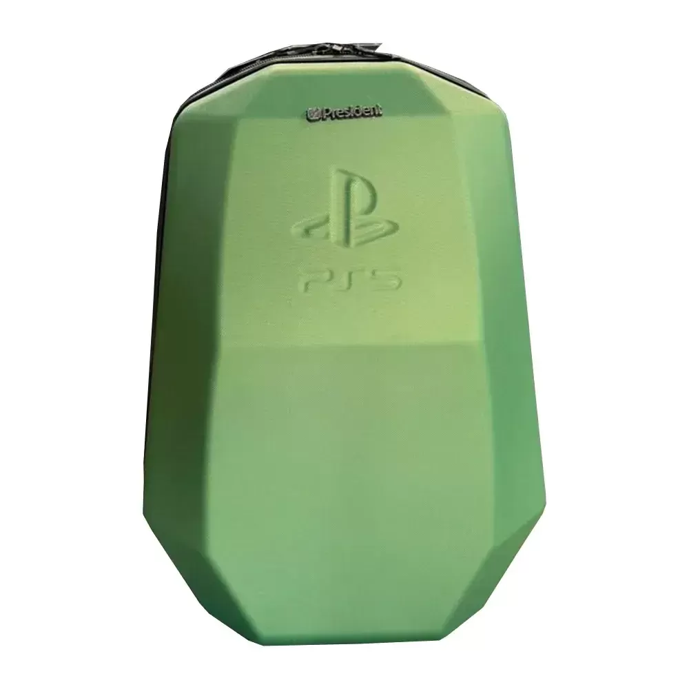PRESIDENT GREEN کیف حمل کنسول PS5 SLIM پرزیدنت مدل کوله ای PRESIDENT - Image 1